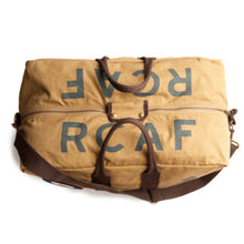 Load image into Gallery viewer, Beige bag with 'RCAF' text on a white background.