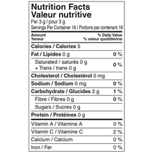 Load image into Gallery viewer, Nutritional panel for Rattlesnake herb mix.