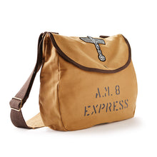 Load image into Gallery viewer, Vintage Boeing 100% cotton twill shoulder bag. Durable and Canadian made.