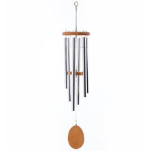 Load image into Gallery viewer, Hand made in Nova Scotia. The Kensington 36 inch windchime is made with 7/8 inch polished tubes and wire. Long lasting and beautiful sounding.