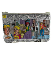 Load image into Gallery viewer, A small bag made with a Archie comic bag.