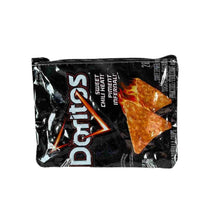 Load image into Gallery viewer, A small bag made with a Doritos Sweet Chili Heat bag.