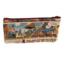 Load image into Gallery viewer, A small bag made with a comic bag.