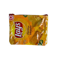 Load image into Gallery viewer, A small bag made with a Lay's Chip bag.