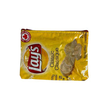Load image into Gallery viewer, A small bag made with a Lay's Classic chip bag.