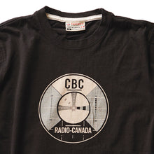 Load image into Gallery viewer, Up close shot of t-shirt showing CBC test pattern.n
