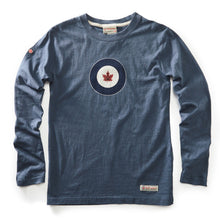 Load image into Gallery viewer, 100% cotton prewashed long sleeve shirt. RCAF logo on front of shirt.