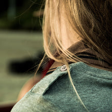 Load image into Gallery viewer, Shoulder of girl wearing t-shirt