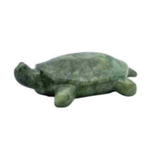 Load image into Gallery viewer, Soap stone carving of a turtle.
