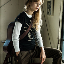 Load image into Gallery viewer, Picture of girl wearing cross Canada t-shirt.