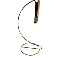 Load image into Gallery viewer, Hanging tan and black double strand bracelet.