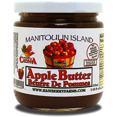 8 oz jar of Manitoulin Island Apple Butter.