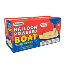 Load image into Gallery viewer, Retro balloon powered boat. Packaged for gift giving.
