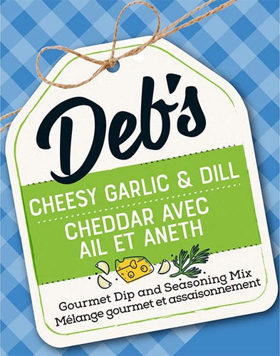 Deb's dip mix Cheesy garlic and dill.