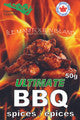 Package of Manitoulin Island spice mix, Ultimate BBQ.
