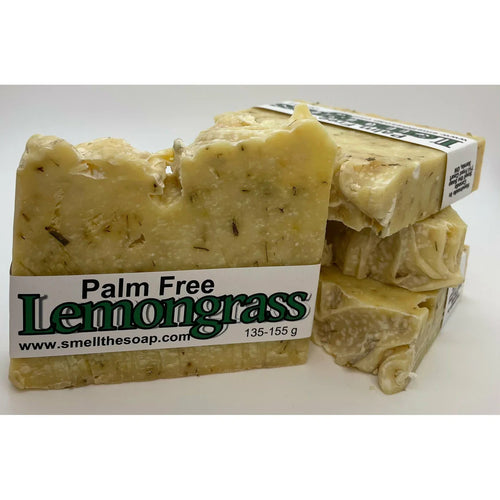Handmade cold process soap, scent of Lemongrass.