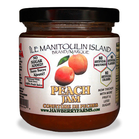 Manitoulin Island - Hawberry Farms Peach Jam with no sugaar added!