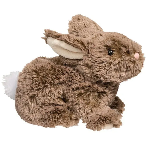 Cute stuffed toy made by Douglas company. This brown bunny looks like our bunnies.