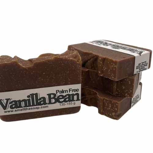 Cold Process Handmade soap. Vanilla Bean scent.