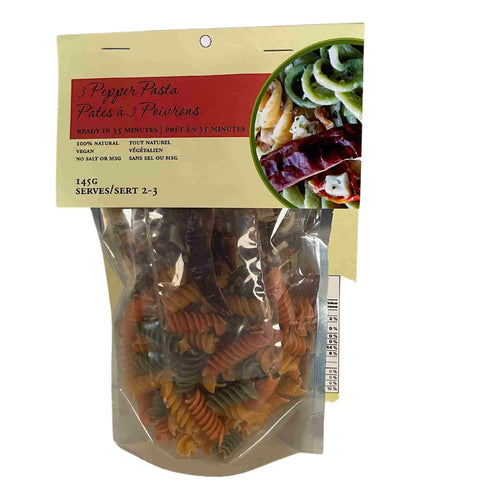 3 Pepper Pasta cooking kit.
