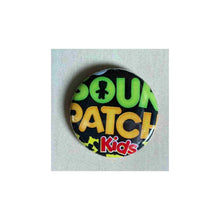 Load image into Gallery viewer, Pin on 1 1/4&quot; button with &quot; sour patch kids&quot;.
