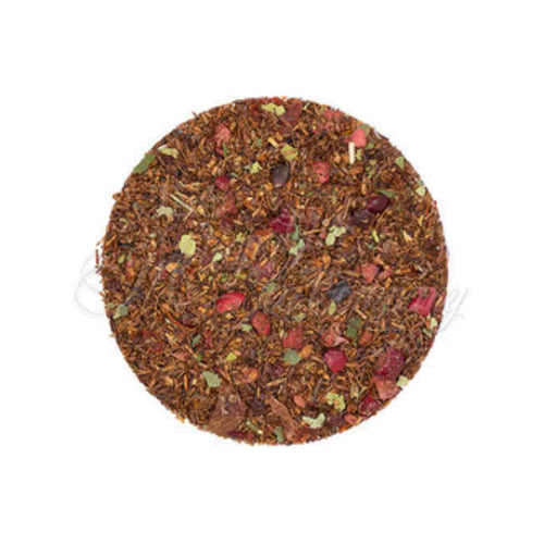 Cranberry Rooibus tea leaves.