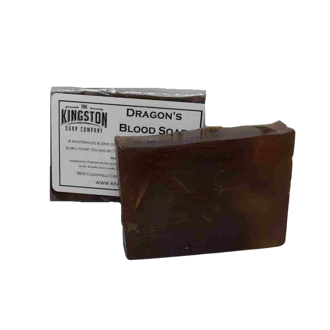 Dragons blood glycerin soap.