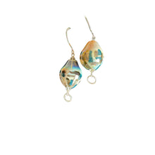 Load image into Gallery viewer, Blown Glass Sterling Silver Earrings
