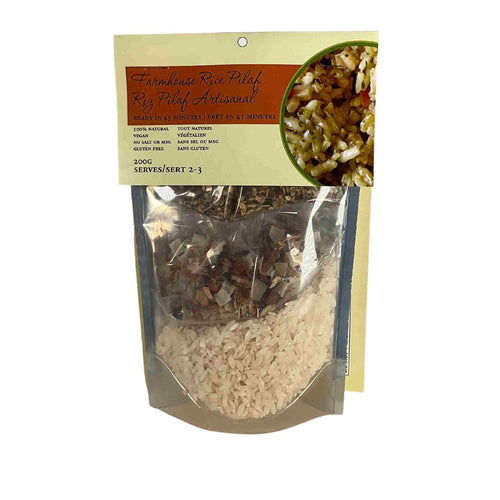 Farmhouse rice cooking kit.