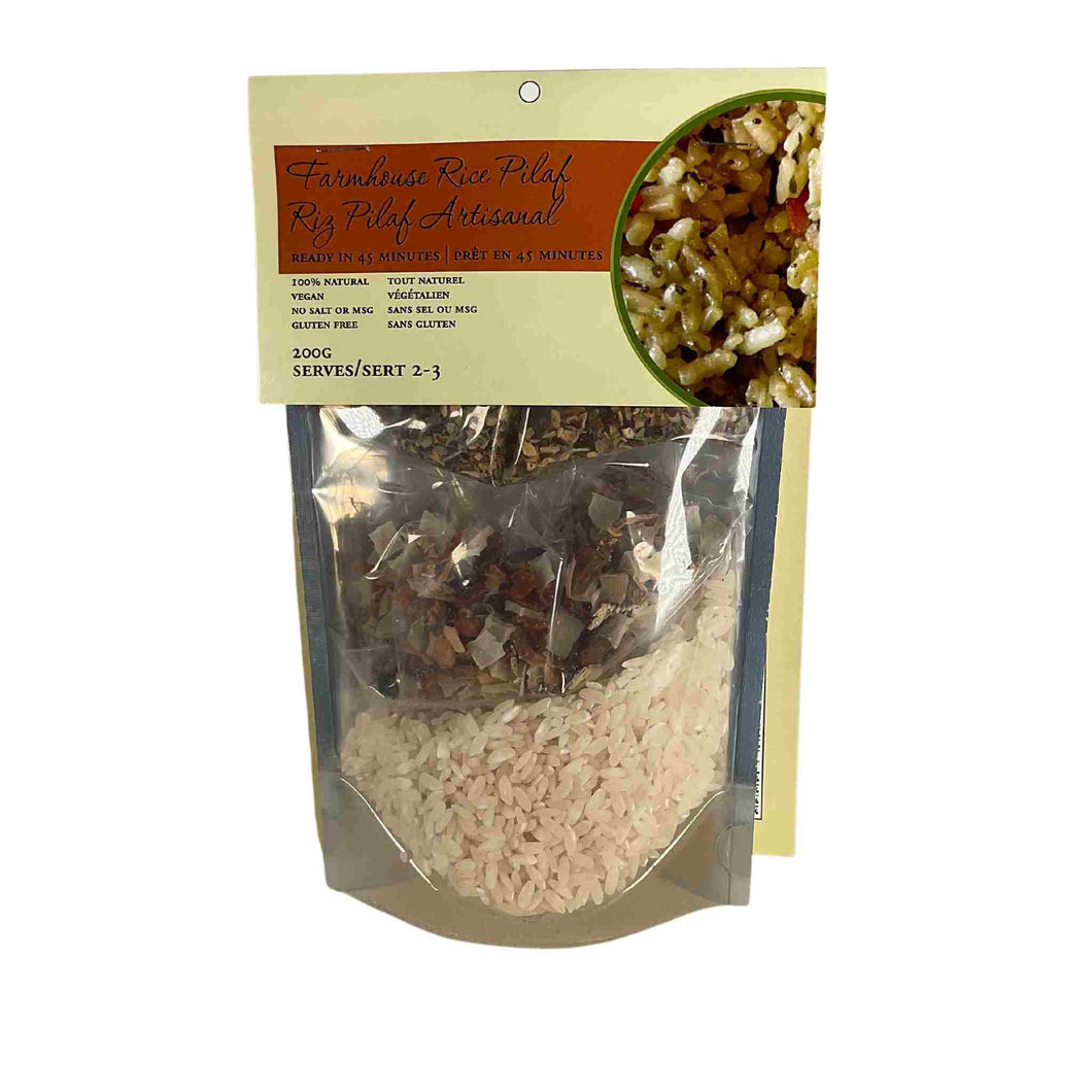 Farmhouse rice cooking kit.