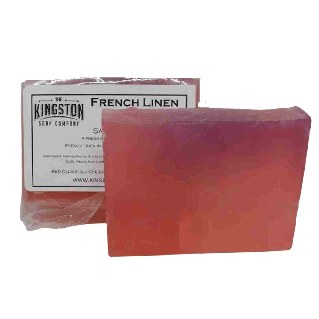French linen glycerin soap.