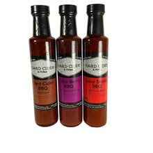 Load image into Gallery viewer, Set of three BBQ sauces.
