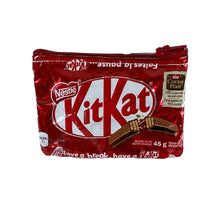 Load image into Gallery viewer, A small bag made with a Kit Kat bag.
