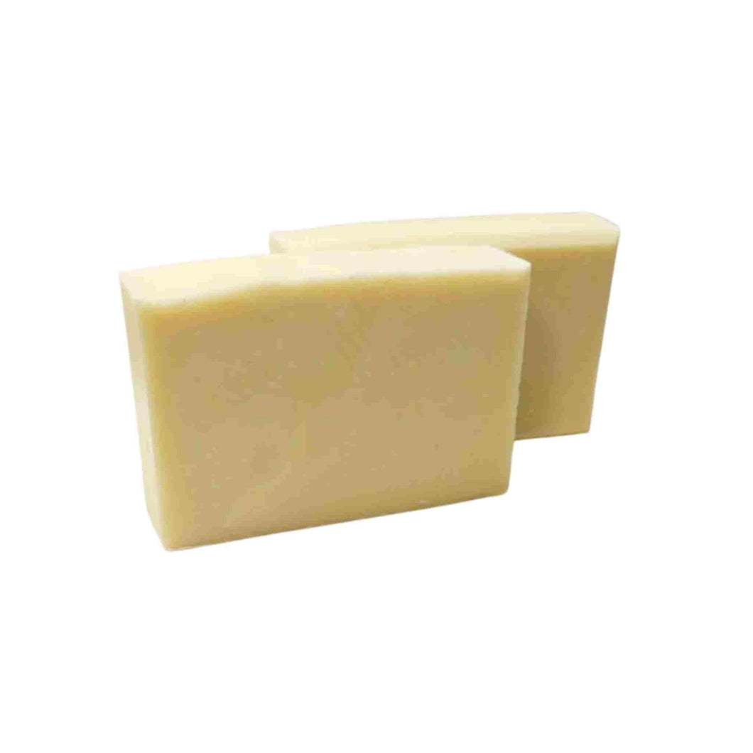 Bar of eucalyptus, thyme, rosemary lather soap.