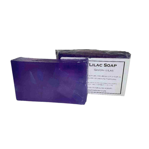 Lilac glycerin soap.