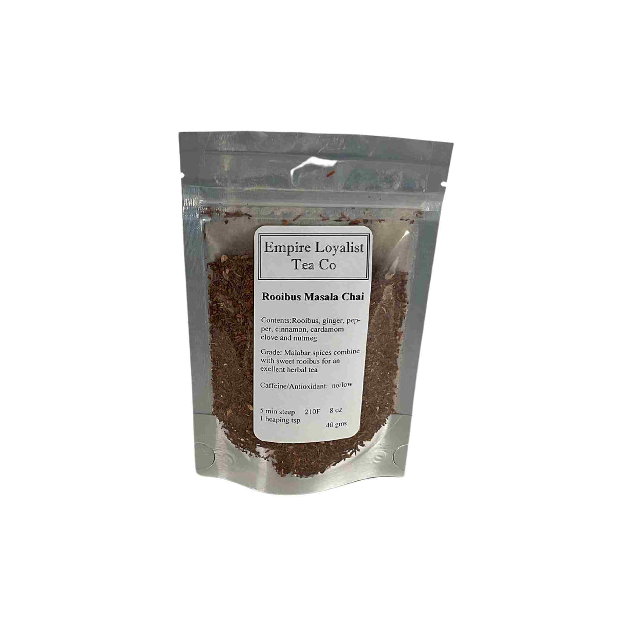 Empire Loyalist Tea - Rooibus Masala Chai - 40gm – Loyalist Trading Co.