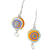 Load image into Gallery viewer, Just For Fun - Glass Sterling Silver Earrings
