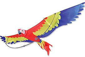 Three - dimensional kite made of rip stop fabric.