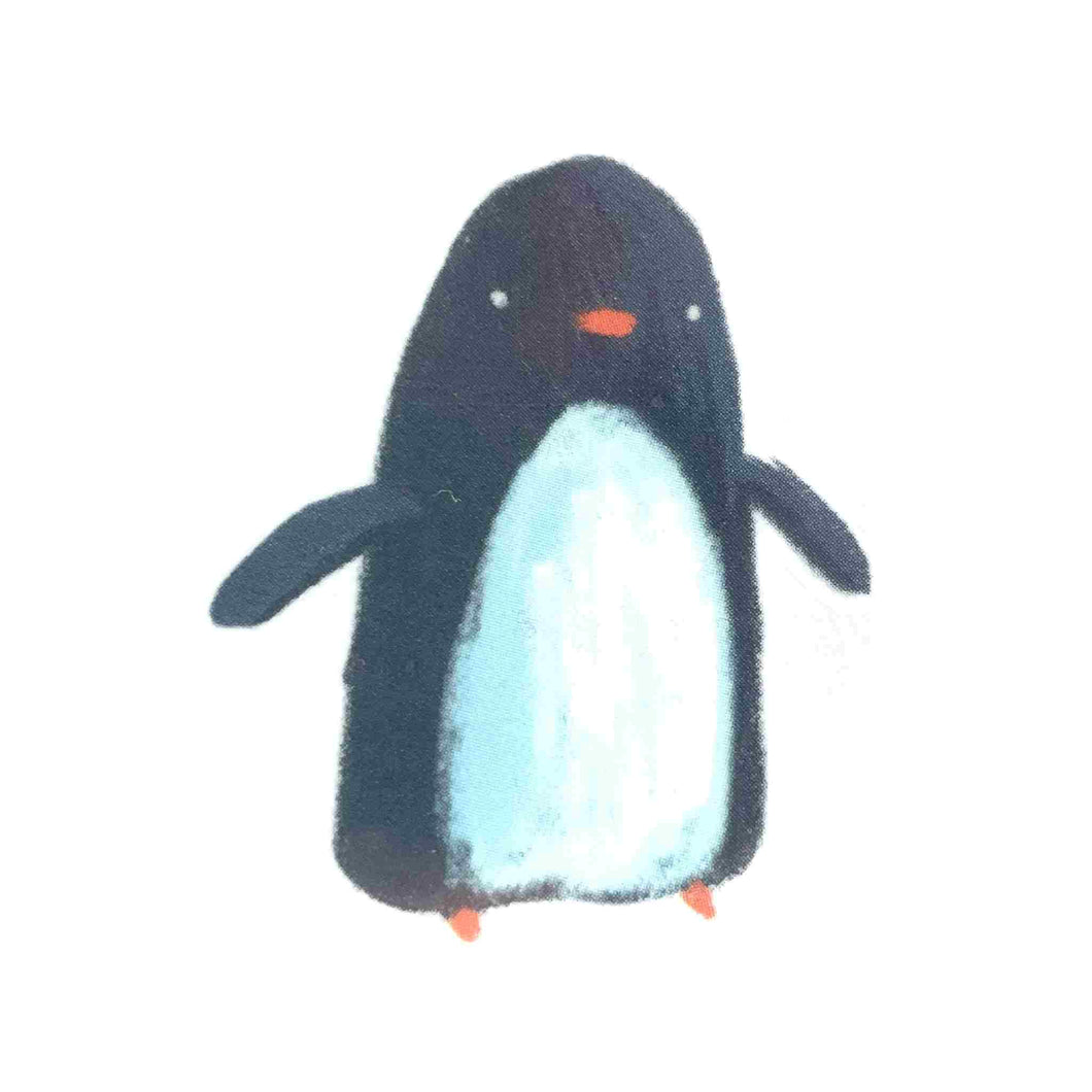 Penguin tattoo.