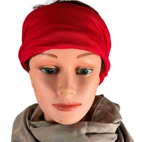 Made in Ottawa, Ontario. Headband keeps your hair out of face and wicks swet from  brow.