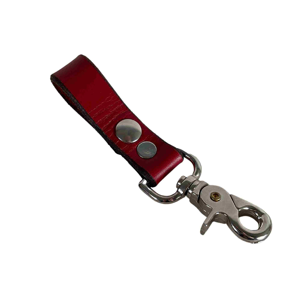 Karen Gunna Designs - Leather Key Holder -Red