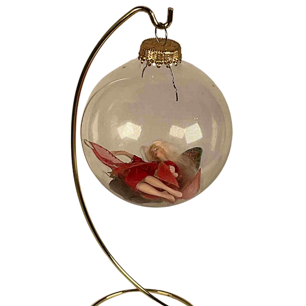 Porcelain Fairy - Ornament Orange