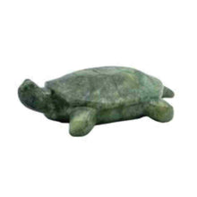 Load image into Gallery viewer, Soap stone carving of a turtle.
