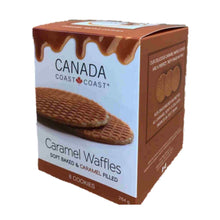 Load image into Gallery viewer, Canadian made caramel waffle cookies.
