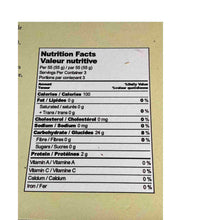 Load image into Gallery viewer, Nutritional facts.
