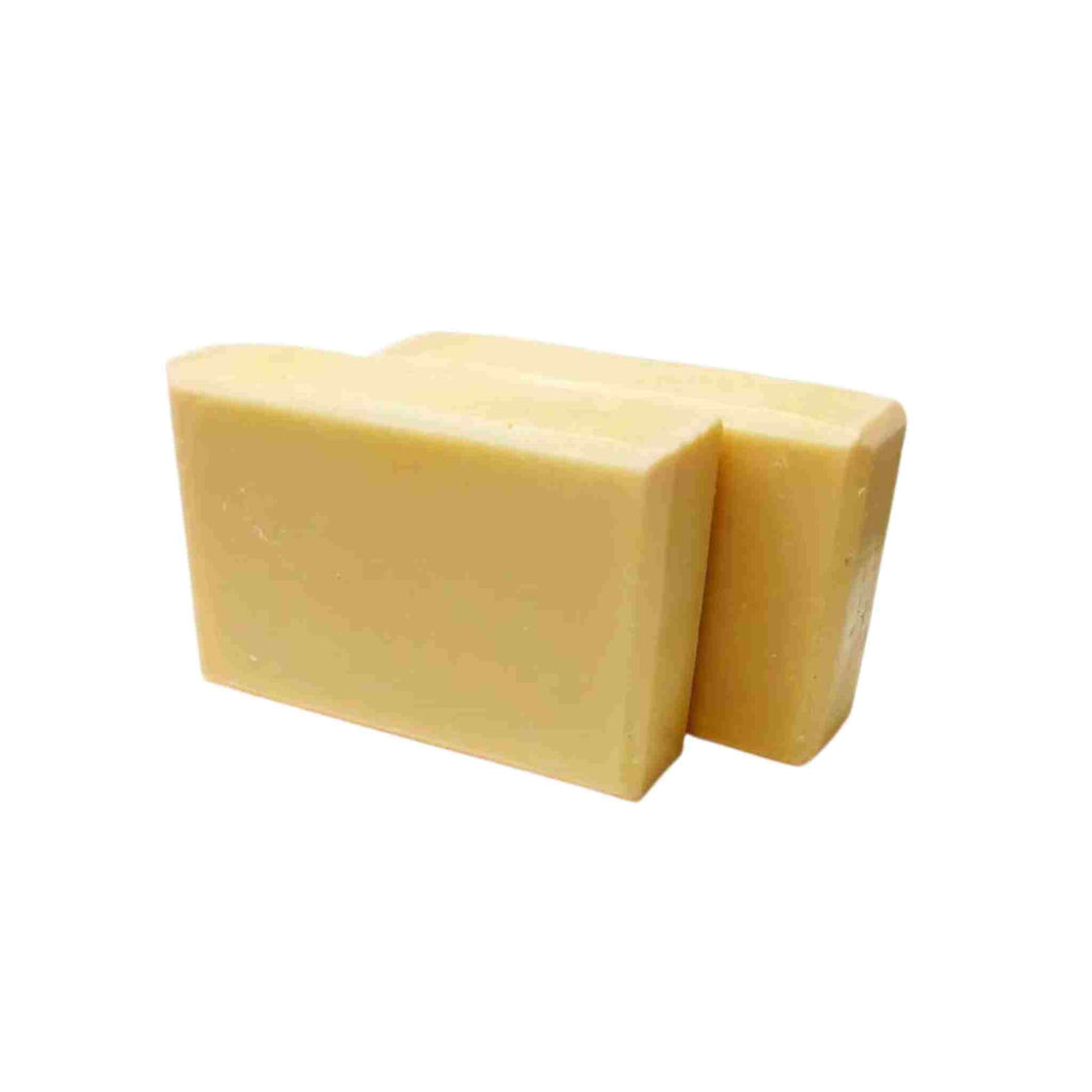 Bar of Peach lather soap.