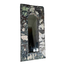 Load image into Gallery viewer, Mirror made from Ontario ceiling tin.
